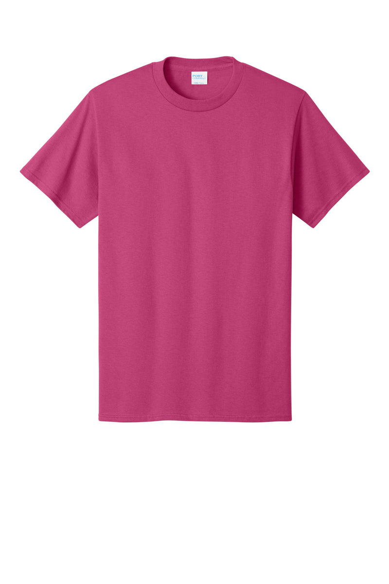 Port & Co Core Cotton Tee - Sangria