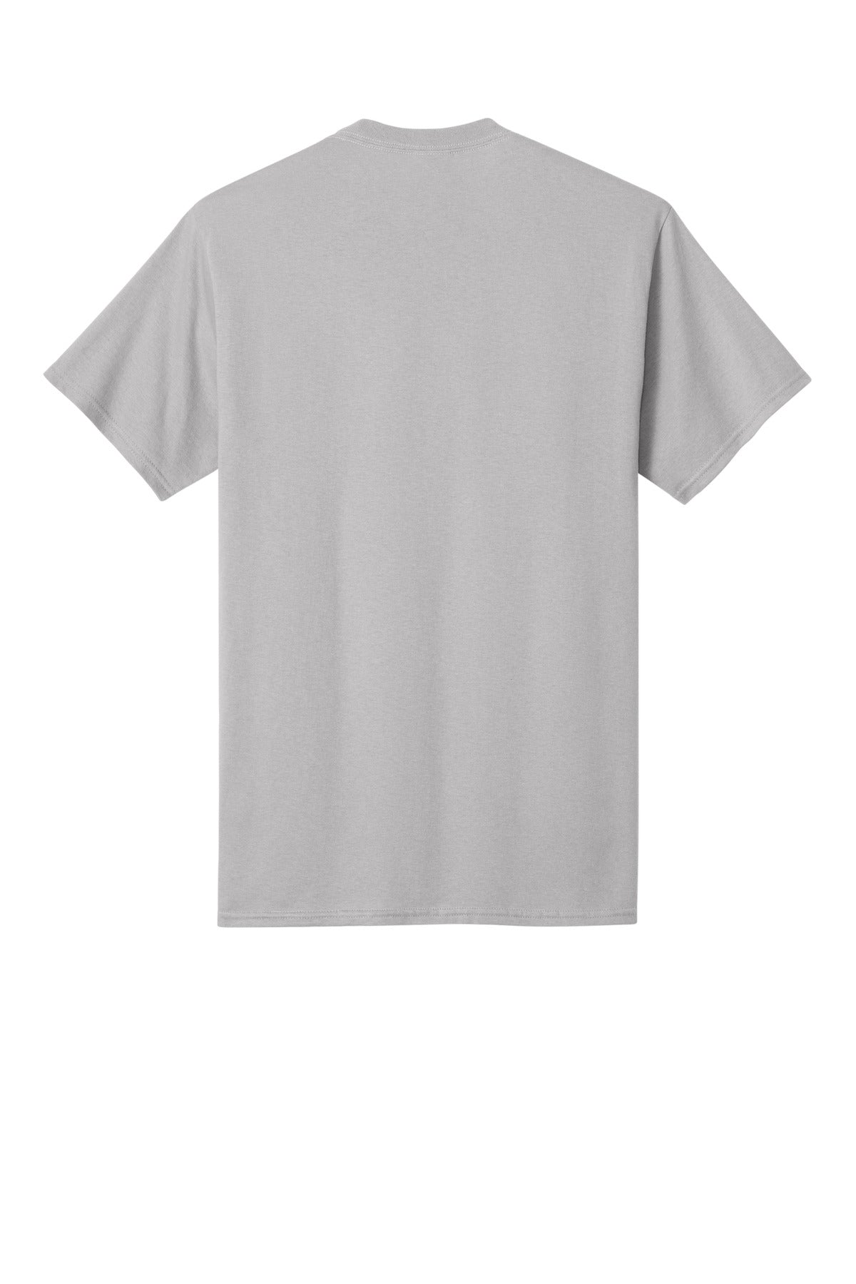 Port & Co Core Cotton Tee - Silver