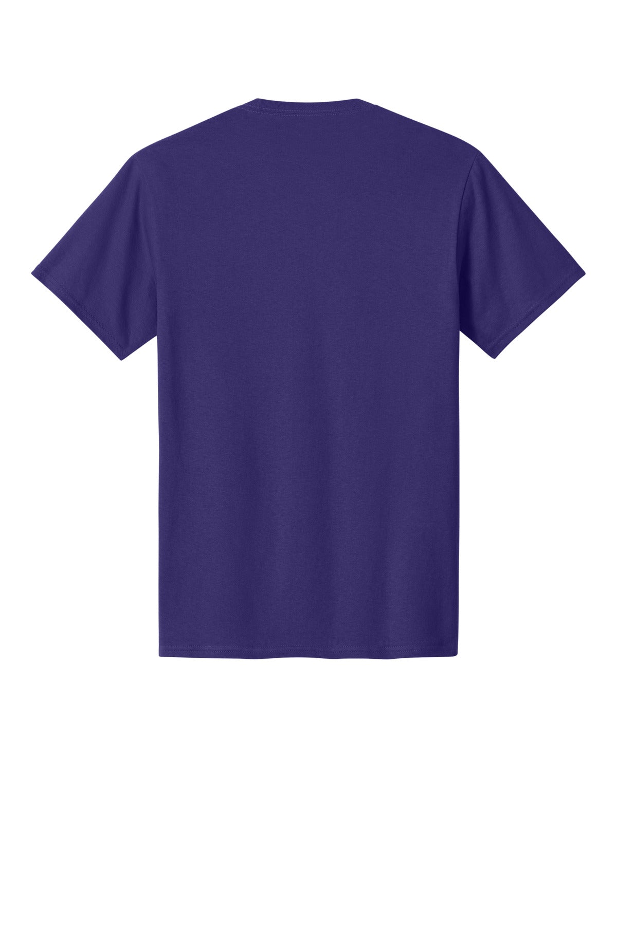 Port & Co Core Cotton Tee - Team Purple