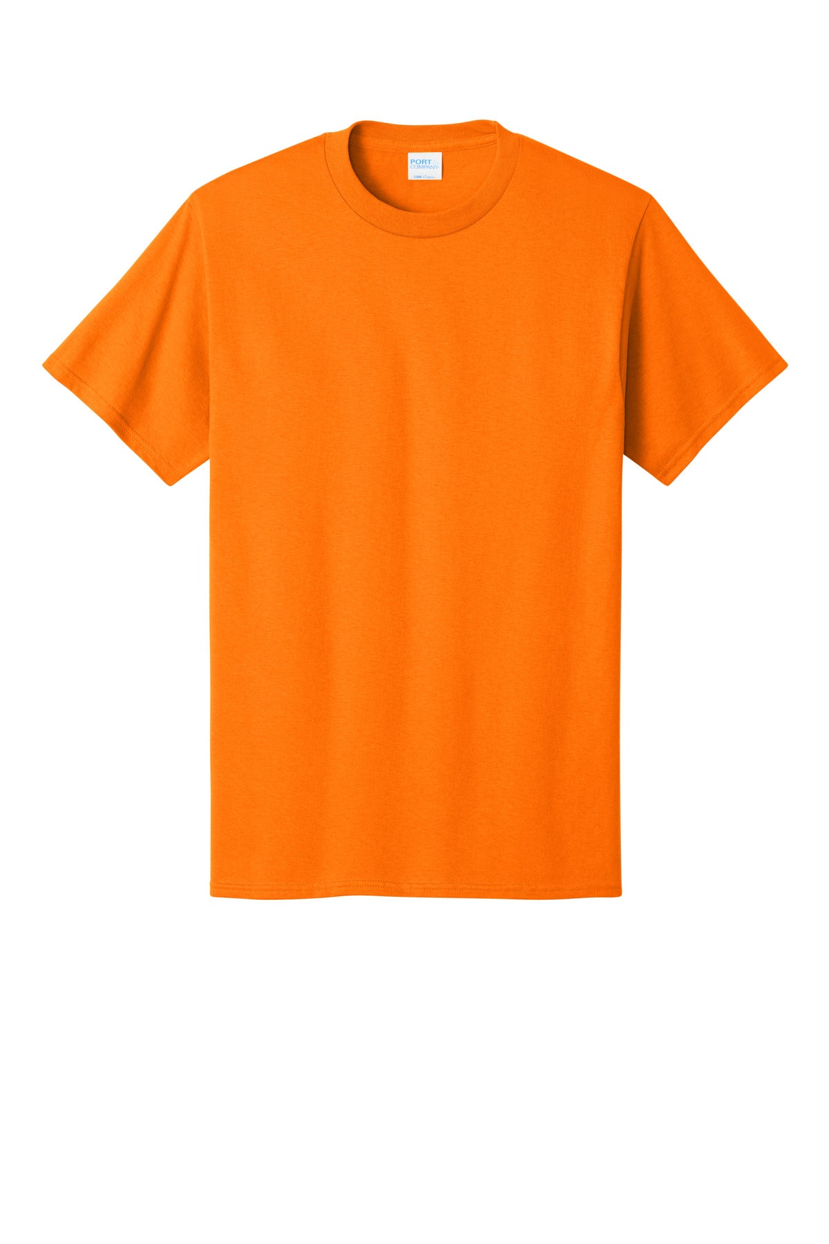 Port & Co Core Cotton Tee - Tennessee Orange