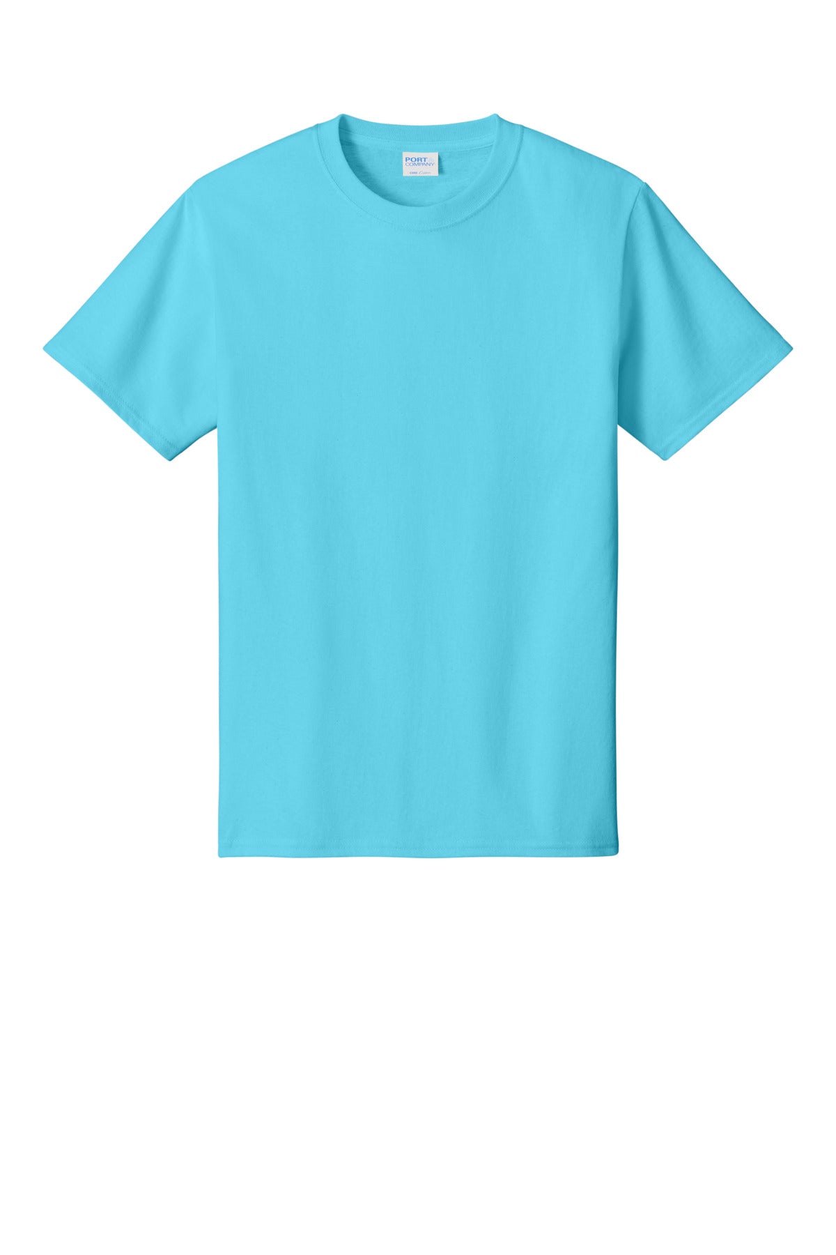 Port & Co Core Cotton Tee - Tidal Wave
