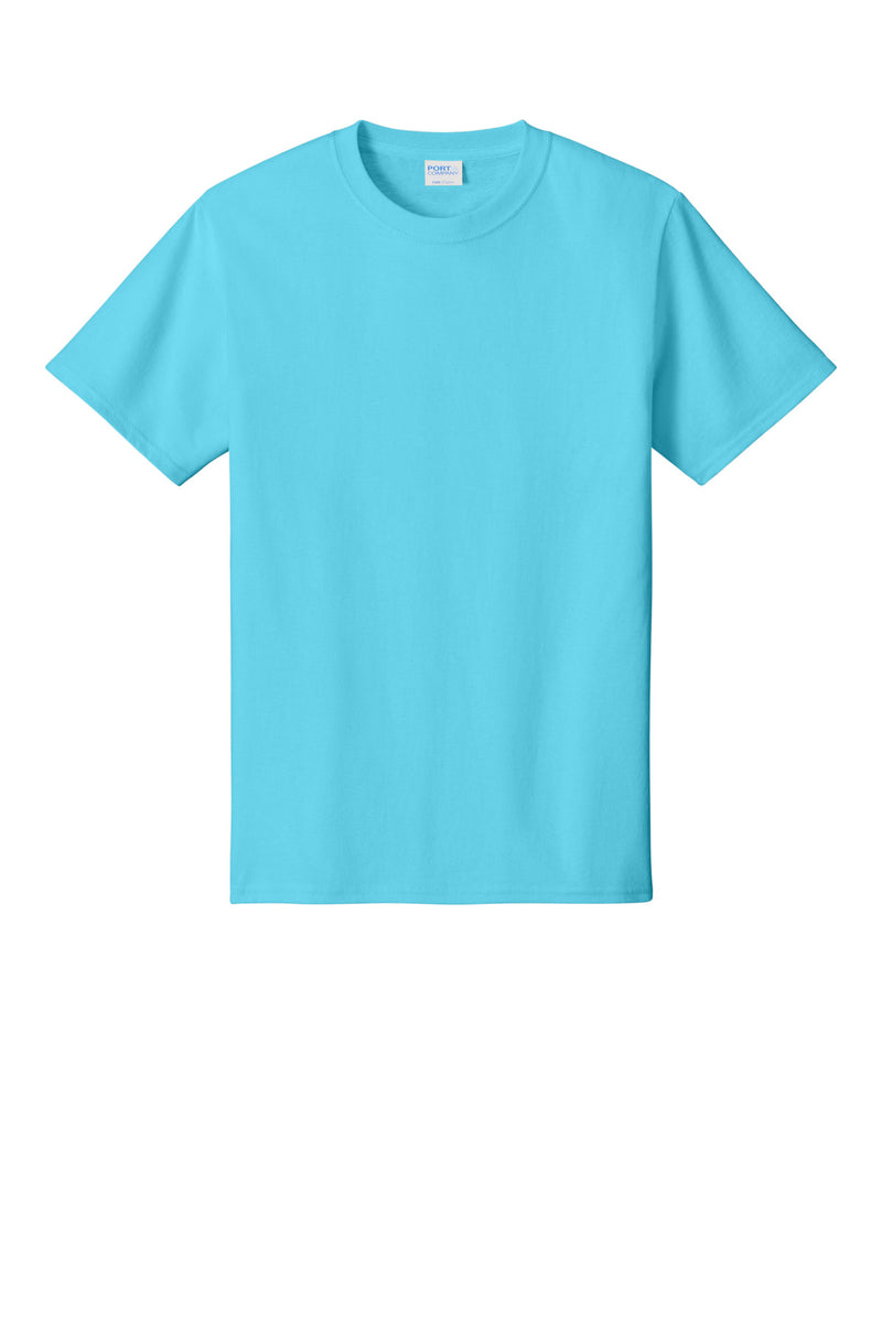Port & Co Core Cotton Tee - Tidal Wave