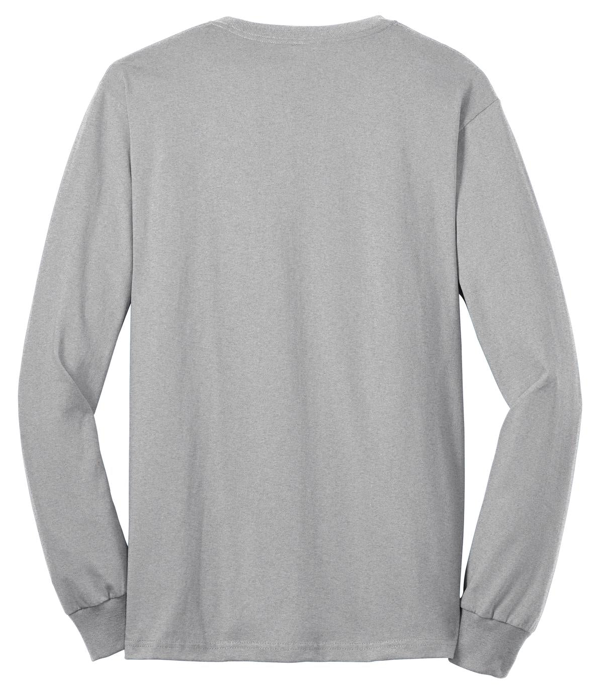 Port & Co Long Sleeve Core Blend Tee - Ash