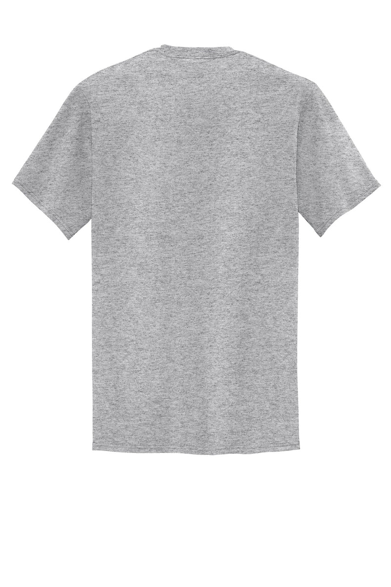 Port & Co Tall Core Blend Pocket Tee - Athletic Heather