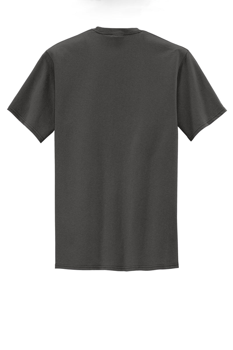 Port & Co Tall Core Blend Pocket Tee - Charcoal