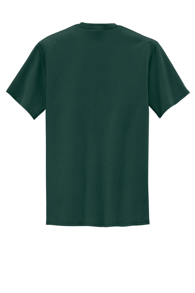 Port & Co Tall Core Blend Pocket Tee - Dark Green