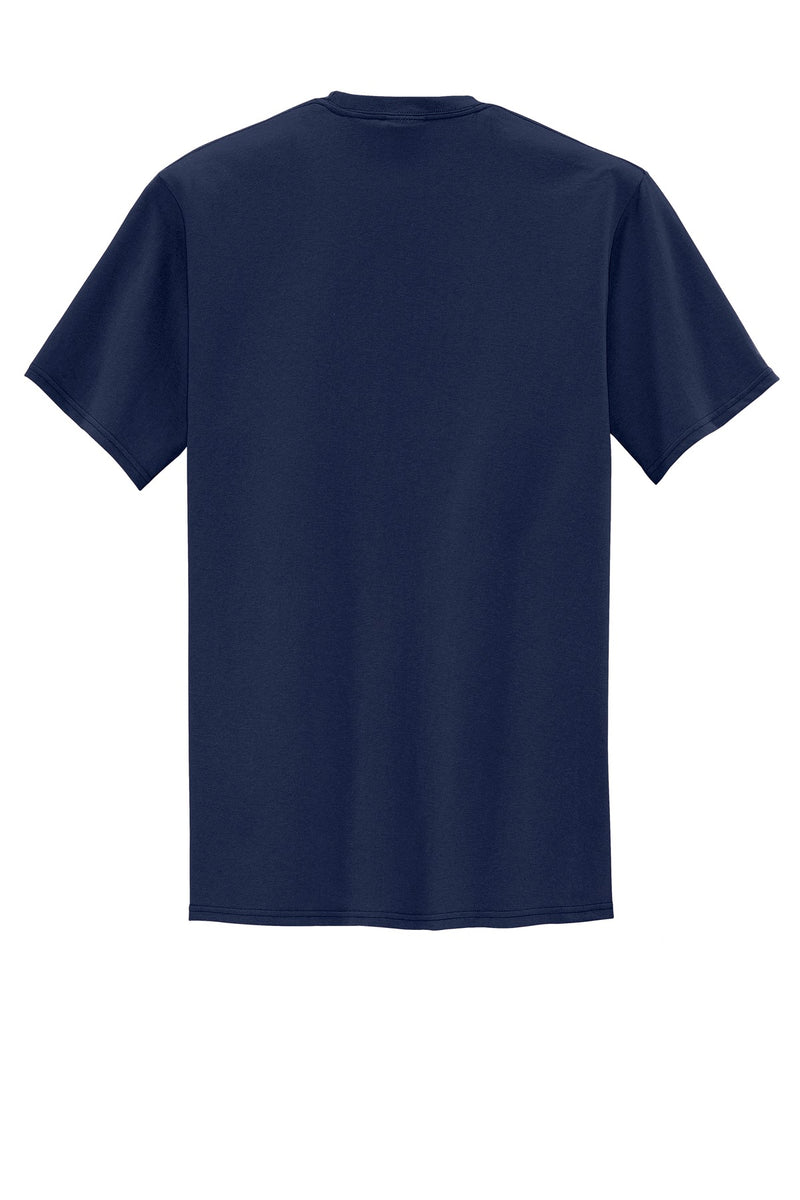 Port & Co Tall Core Blend Pocket Tee - Navy