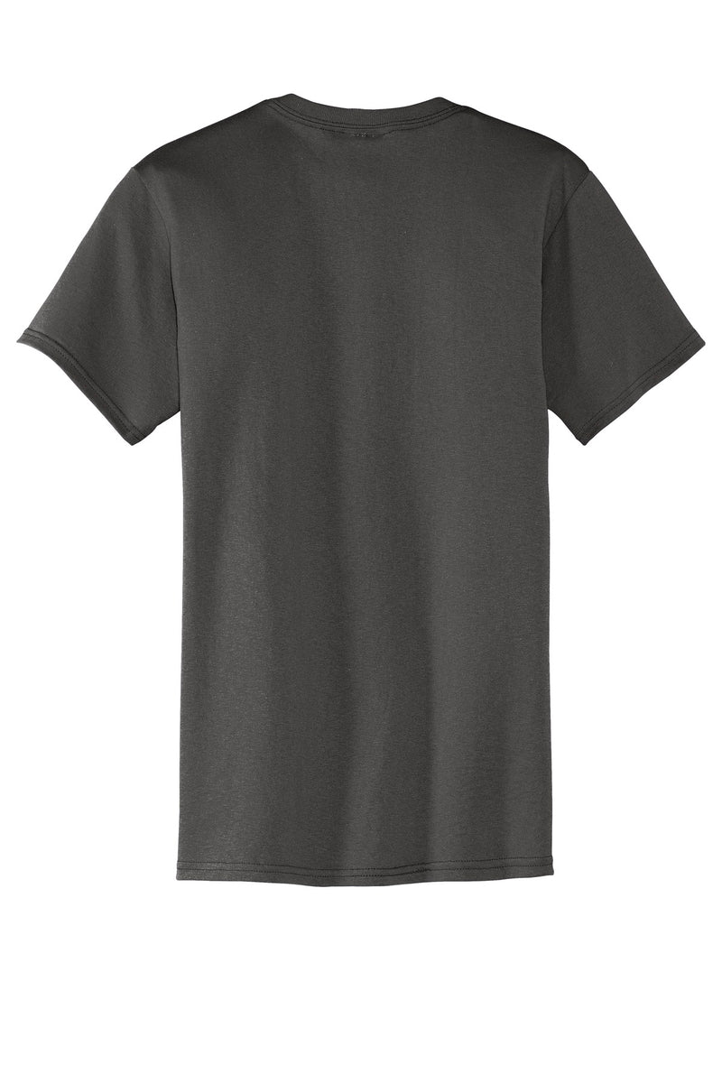 Port & Co Core Blend Pocket Tee - Charcoal