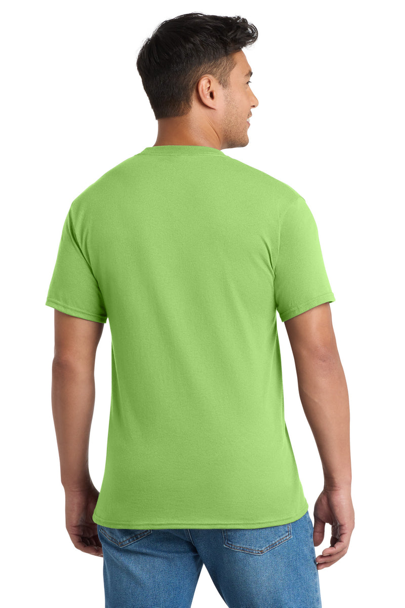 Port & Co Core Blend Pocket Tee - Lime