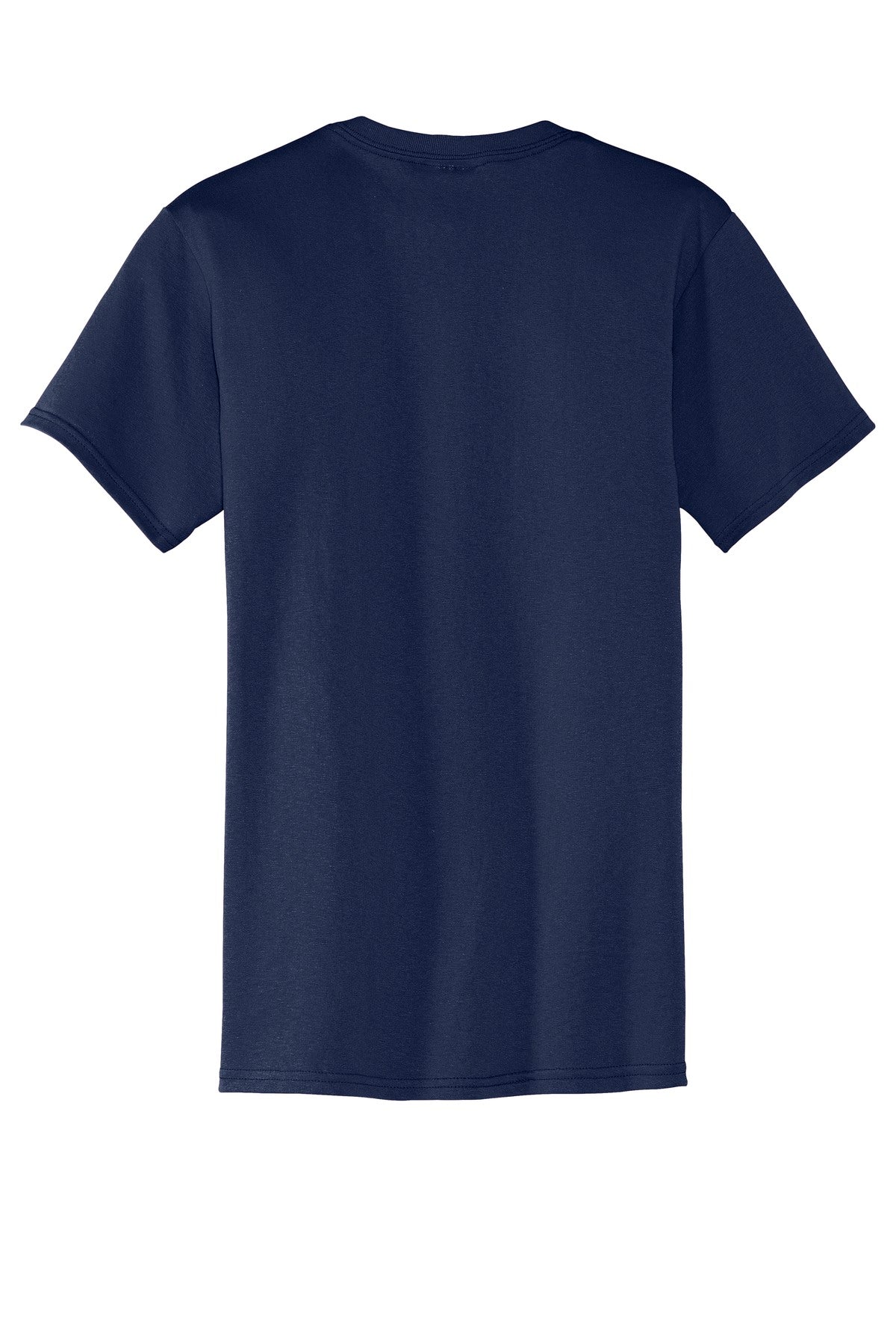 Port & Co Core Blend Pocket Tee - Navy