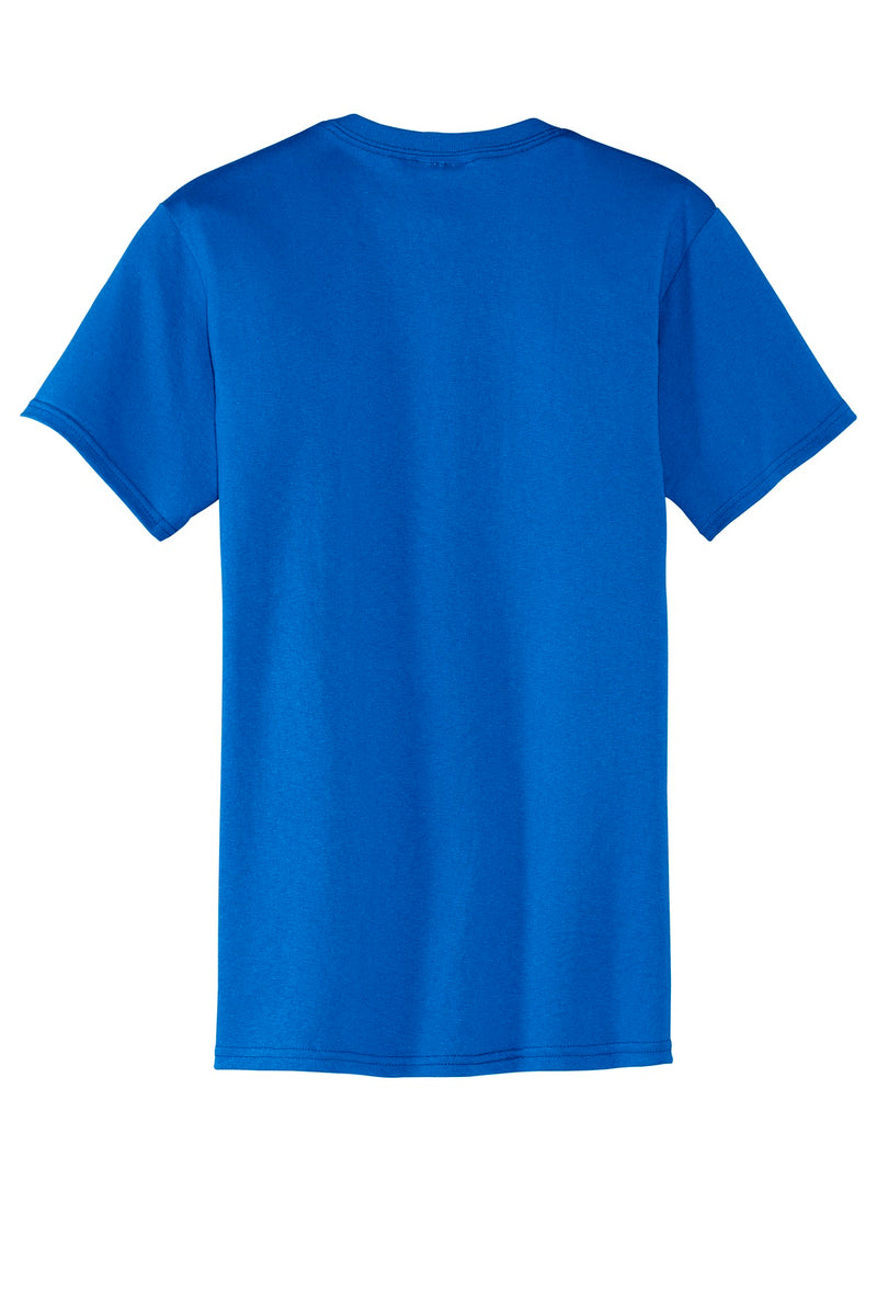 Port & Co Core Blend Pocket Tee - Royal