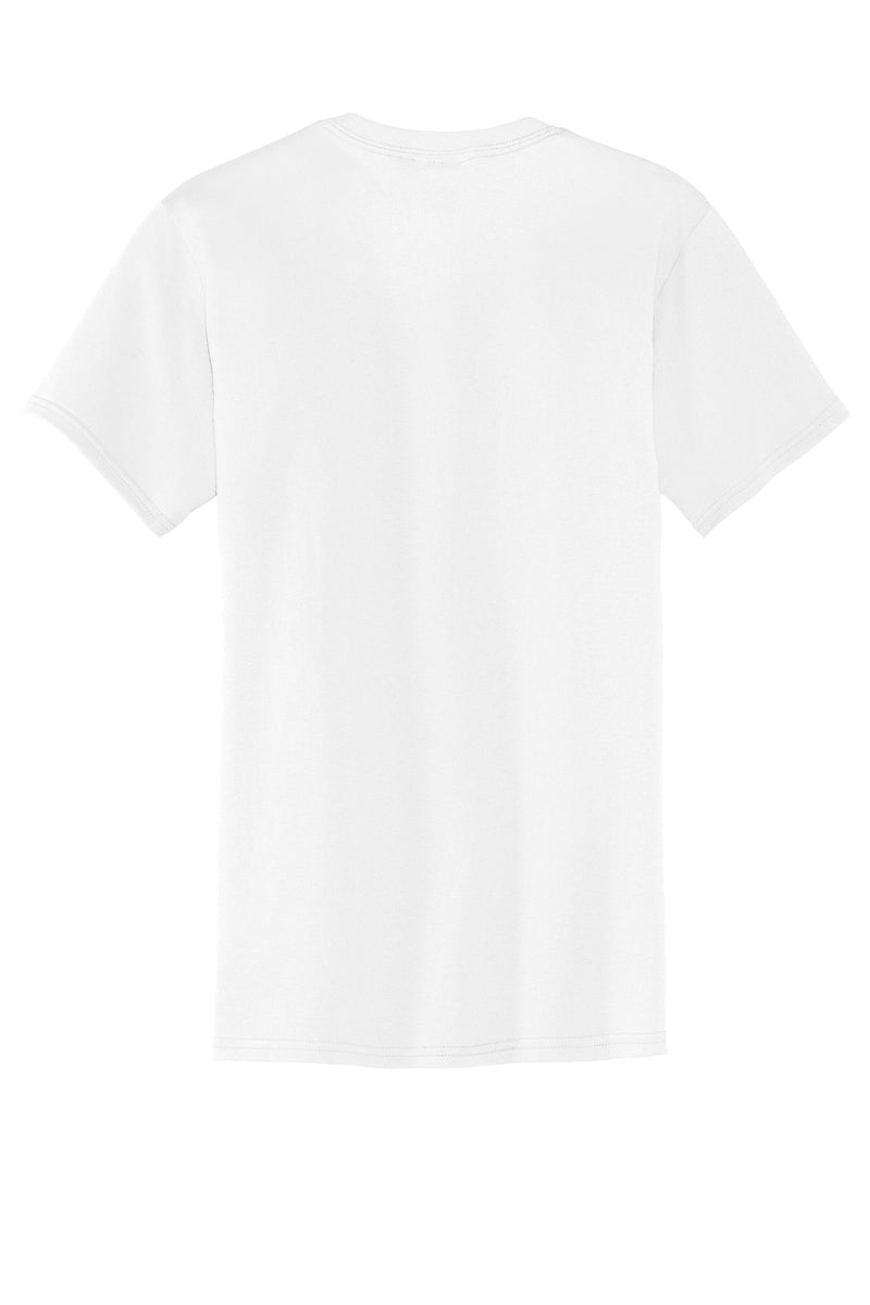 Port & Co Core Blend Pocket Tee - White