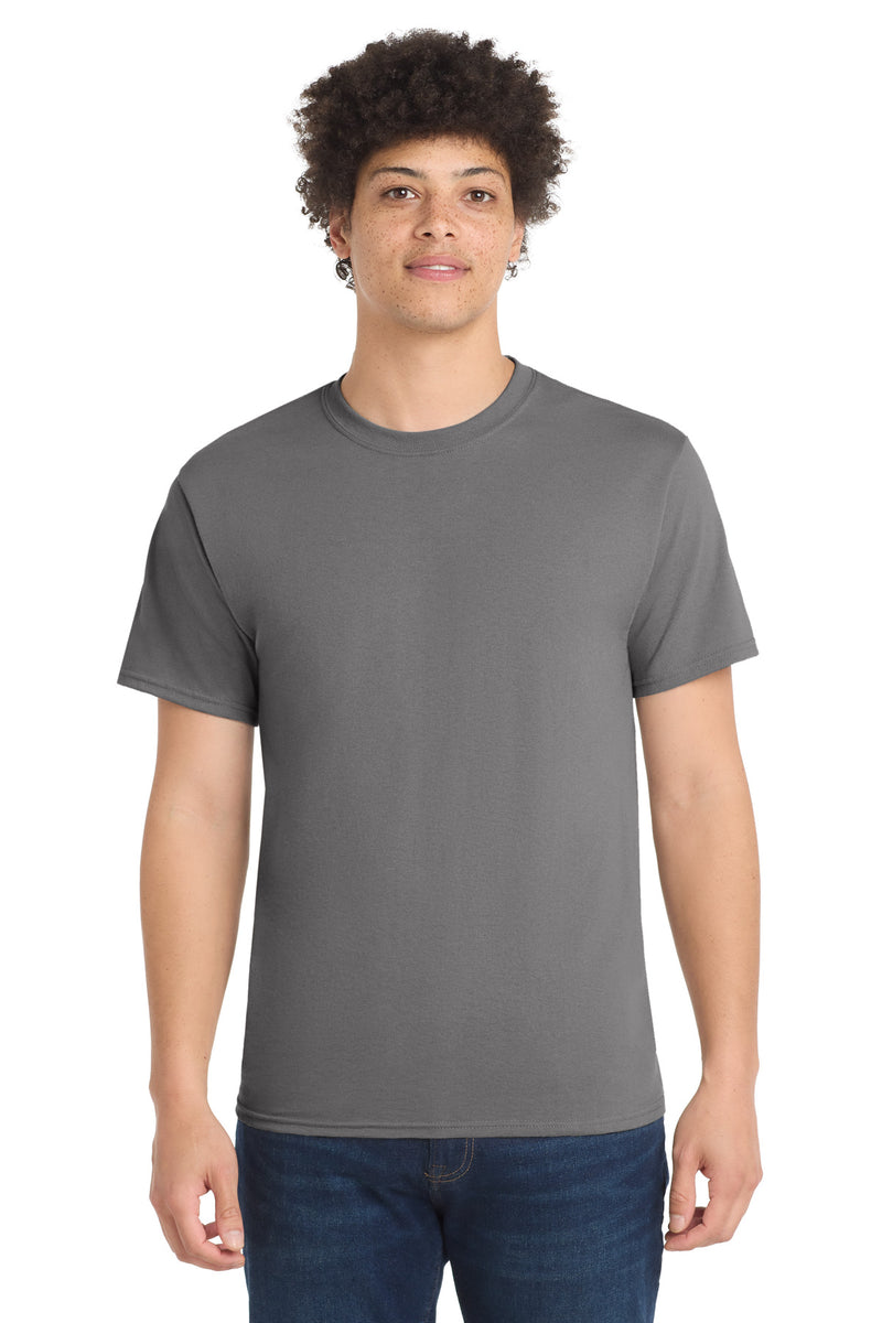 Port & Co Tall Core Blend Tee - Medium Grey