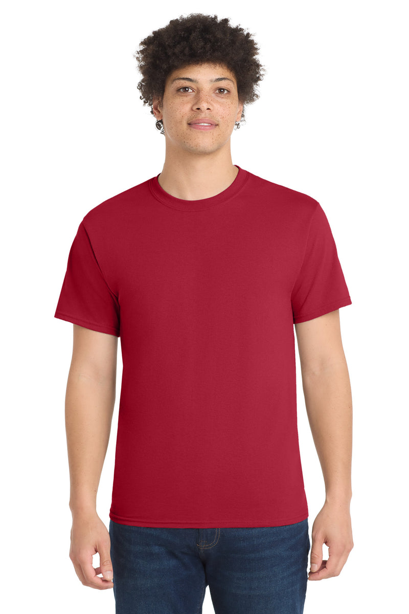 Port & Co Tall Core Blend Tee - Red