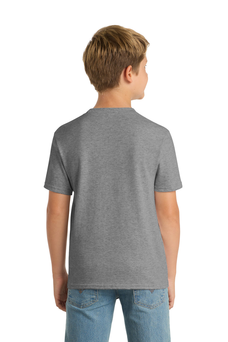 Port & Co Youth Core Blend Tee - Athletic Heather