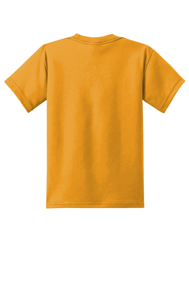 Port & Co Youth Core Blend Tee - Gold