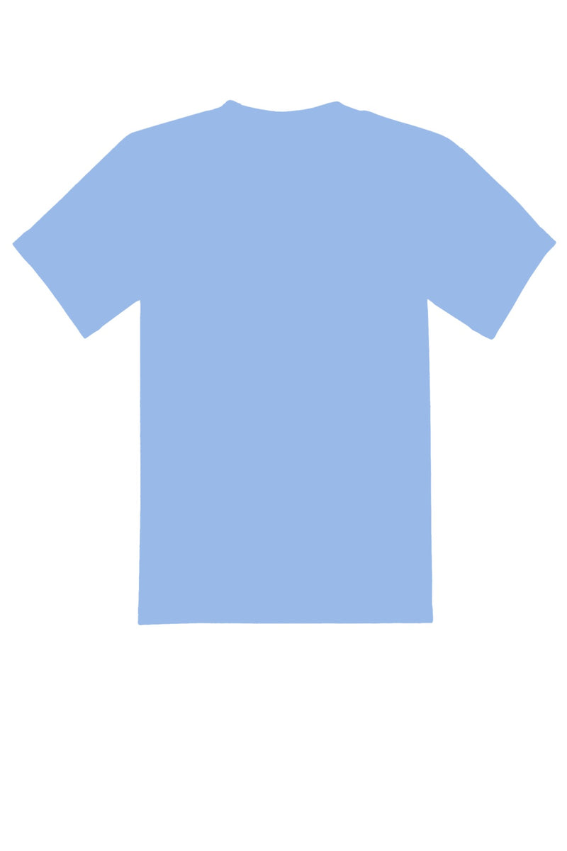 Port & Co Youth Core Blend Tee - Light Blue