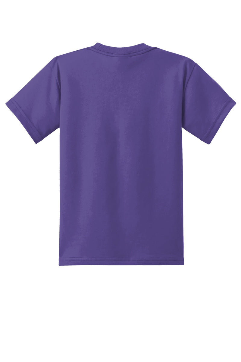 Port & Co Youth Core Blend Tee - Purple