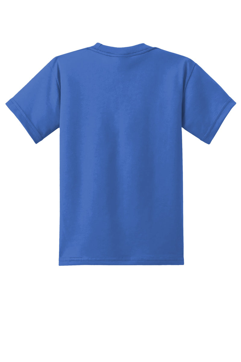 Port & Co Youth Core Blend Tee - Royal