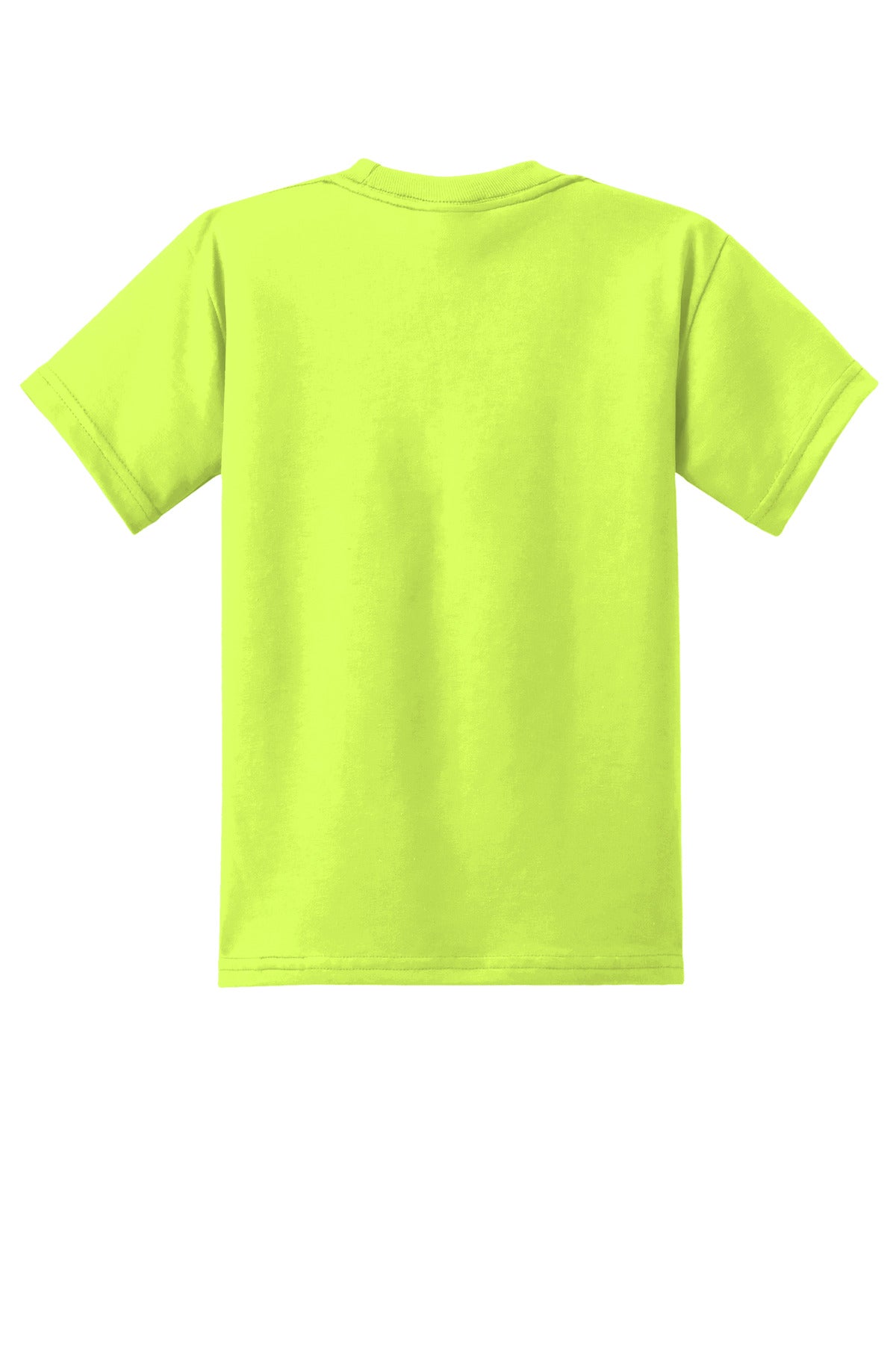 Port & Co Youth Core Blend Tee - Safety Green