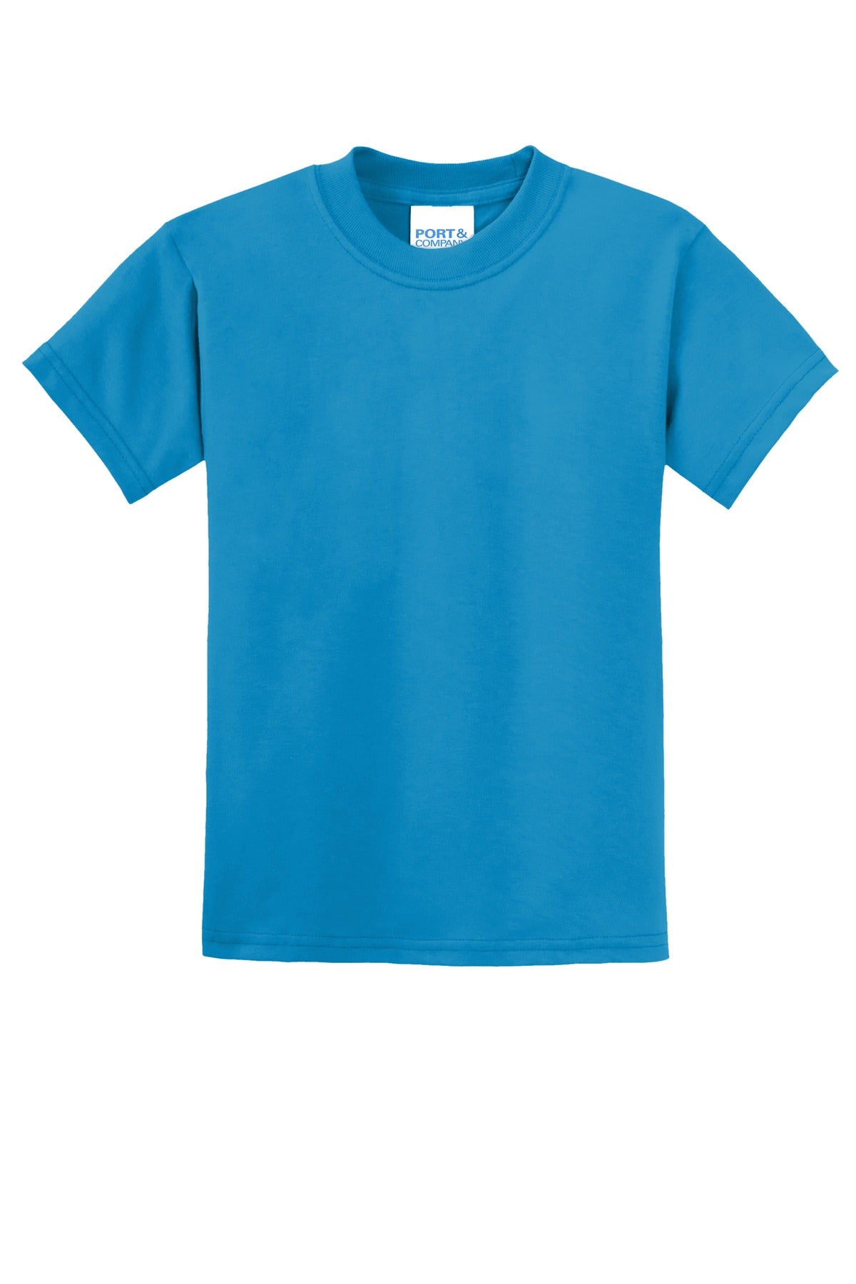 Port & Co Youth Core Blend Tee - Sapphire