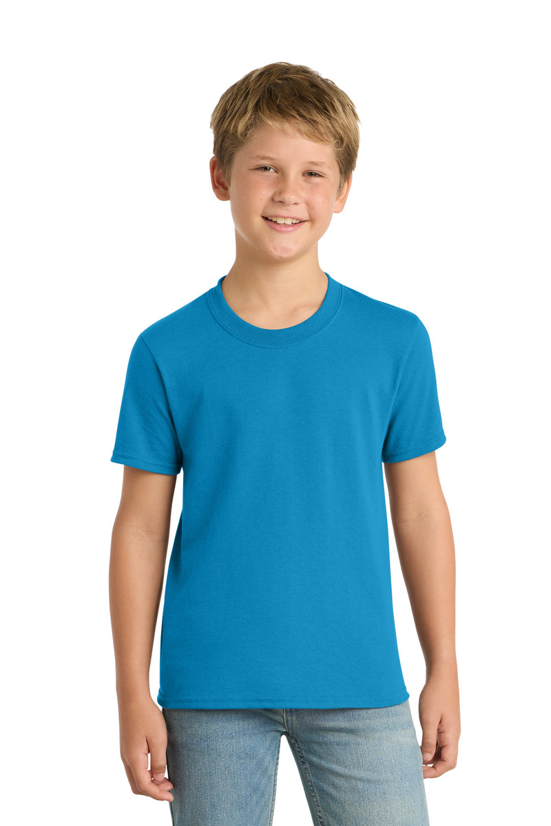 Port & Co Youth Core Blend Tee - Sapphire