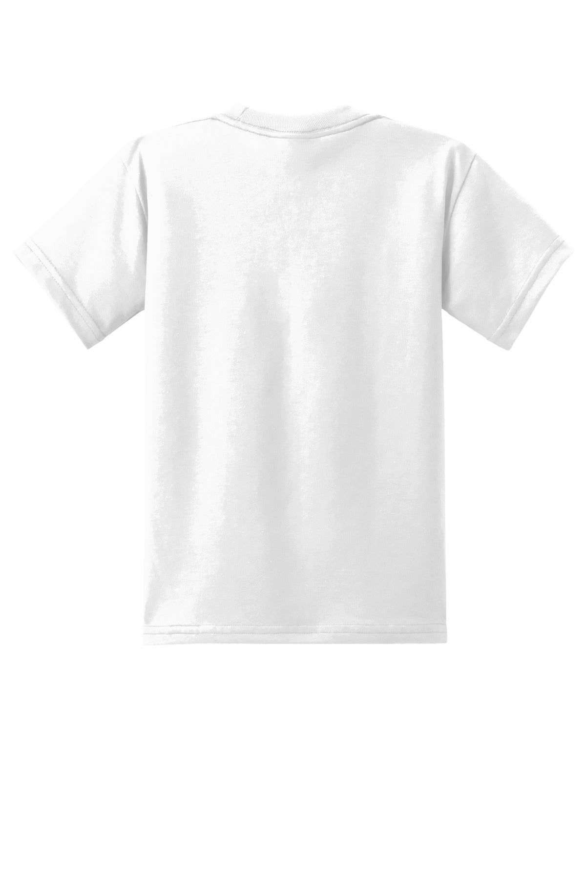 Port & Co Youth Core Blend Tee - White