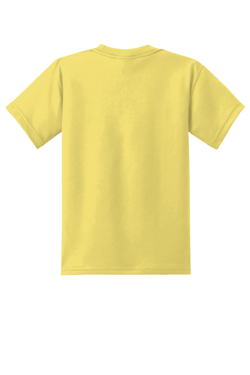 Port & Co Youth Core Blend Tee - Yellow