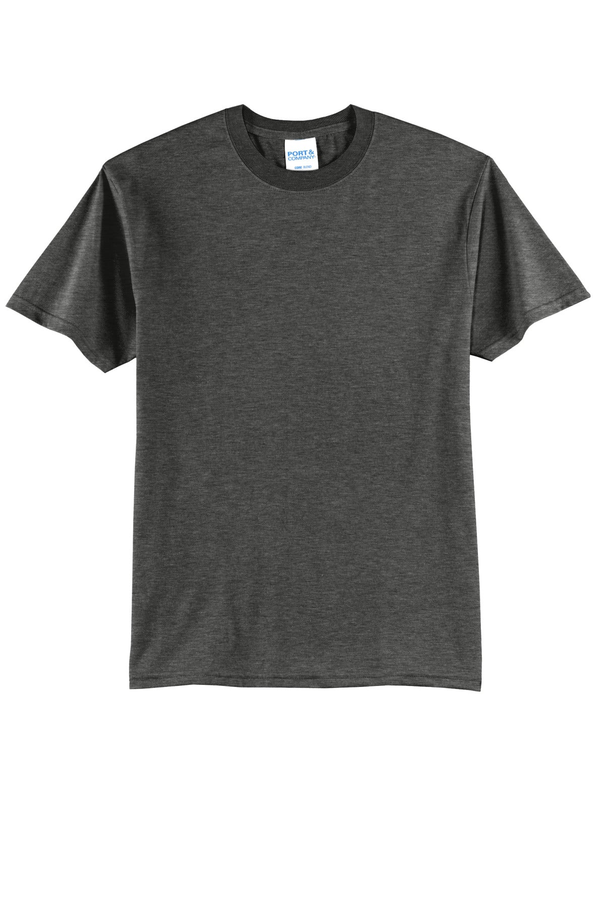 Port & Co Core Blend Tee - Black Heather