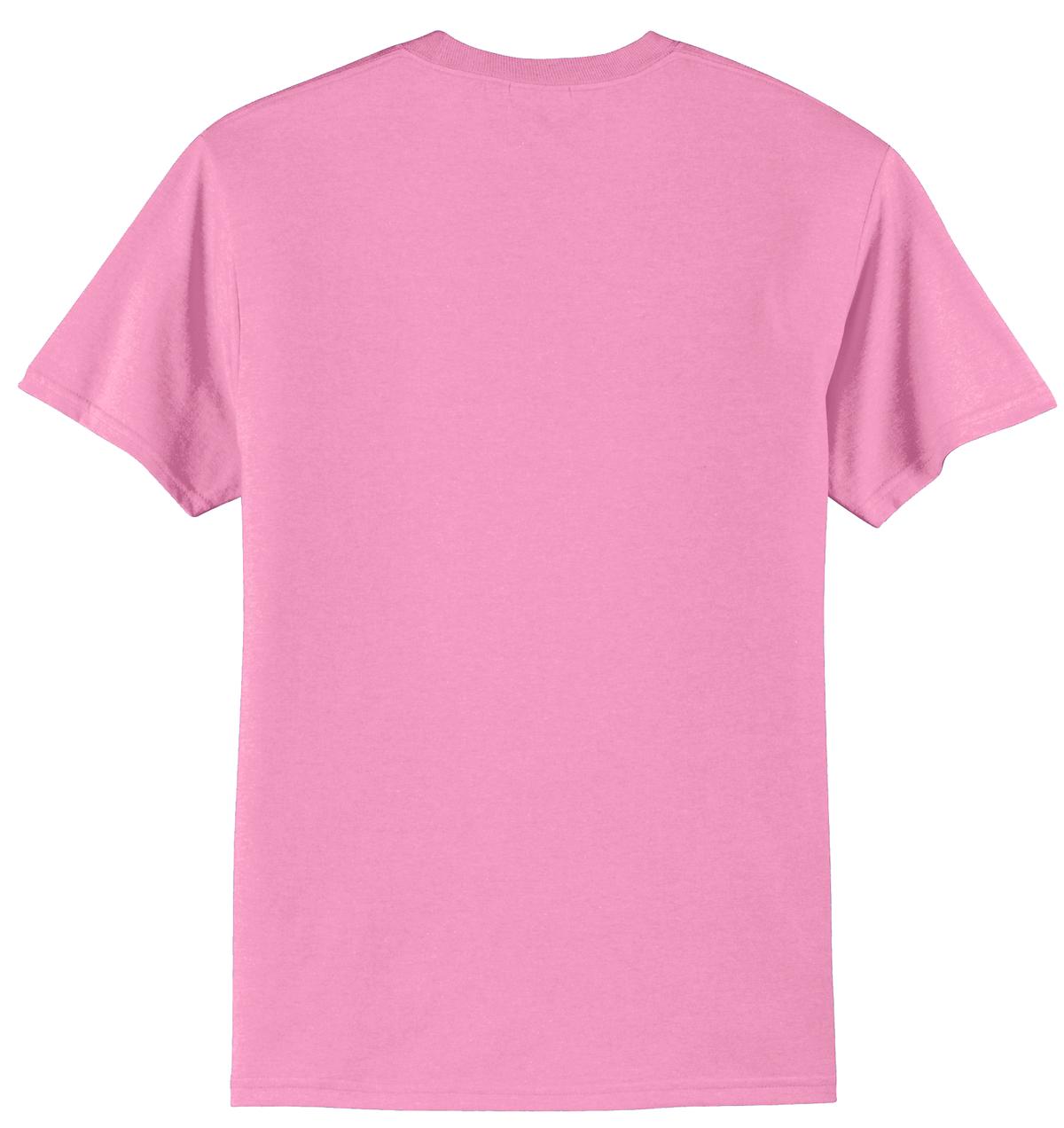 Port & Co Core Blend Tee - Candy Pink