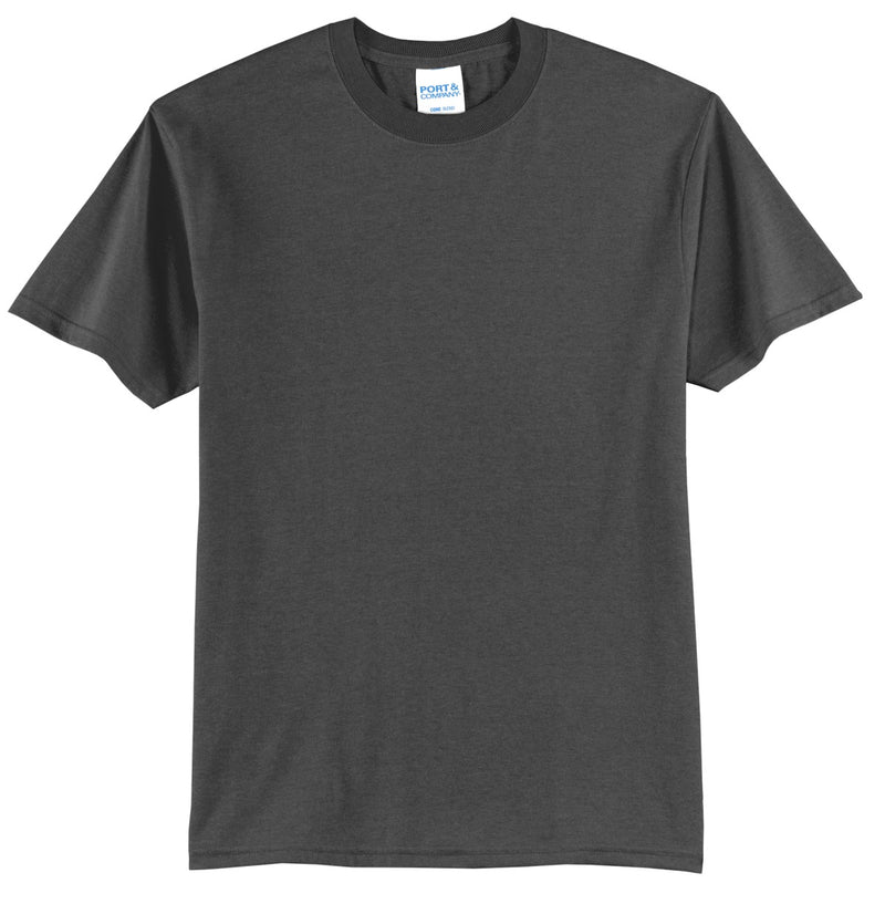 Port & Co Core Blend Tee - Charcoal