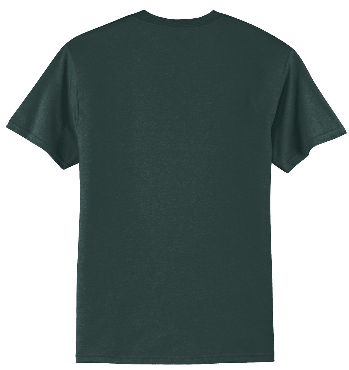Port & Co Tall Core Blend Tee - Dark Green