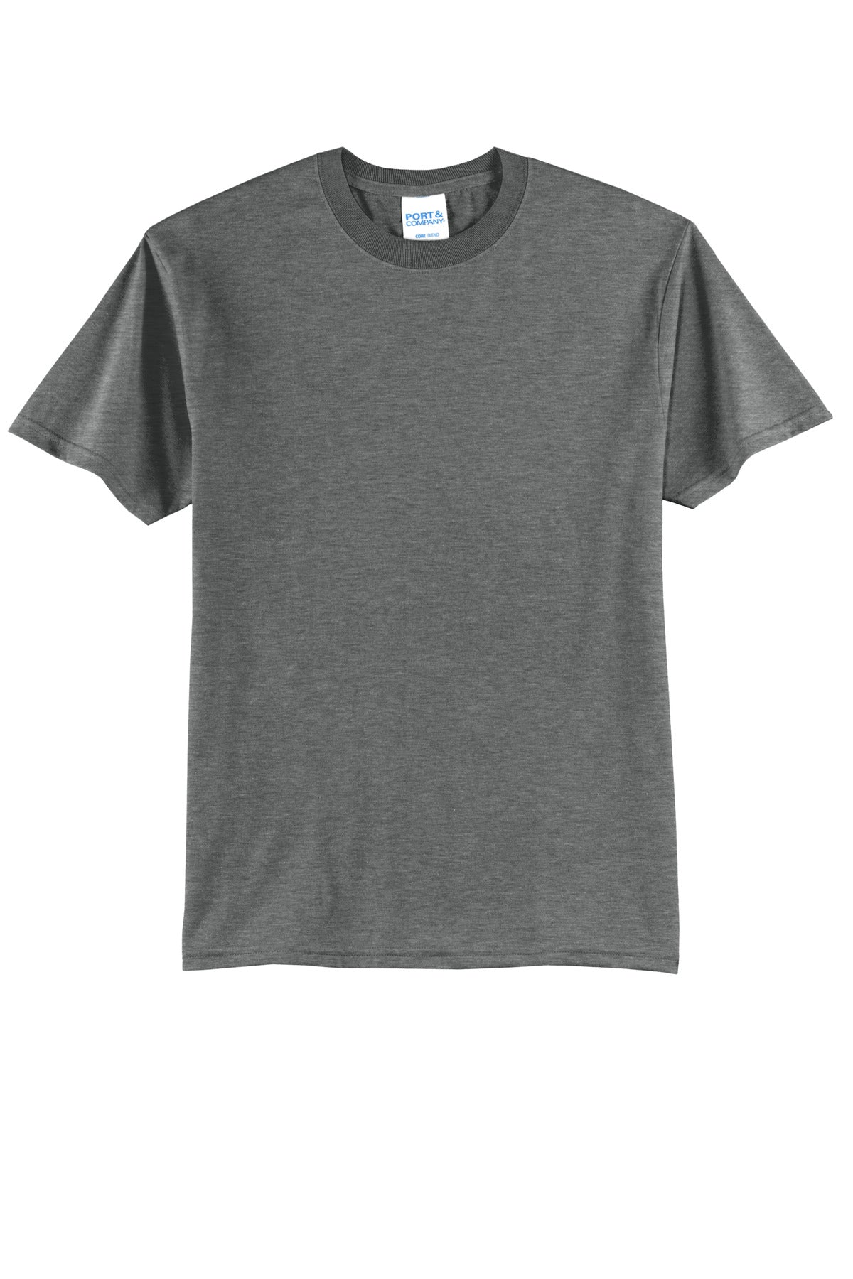 Port & Co Core Blend Tee - Graphite Heather