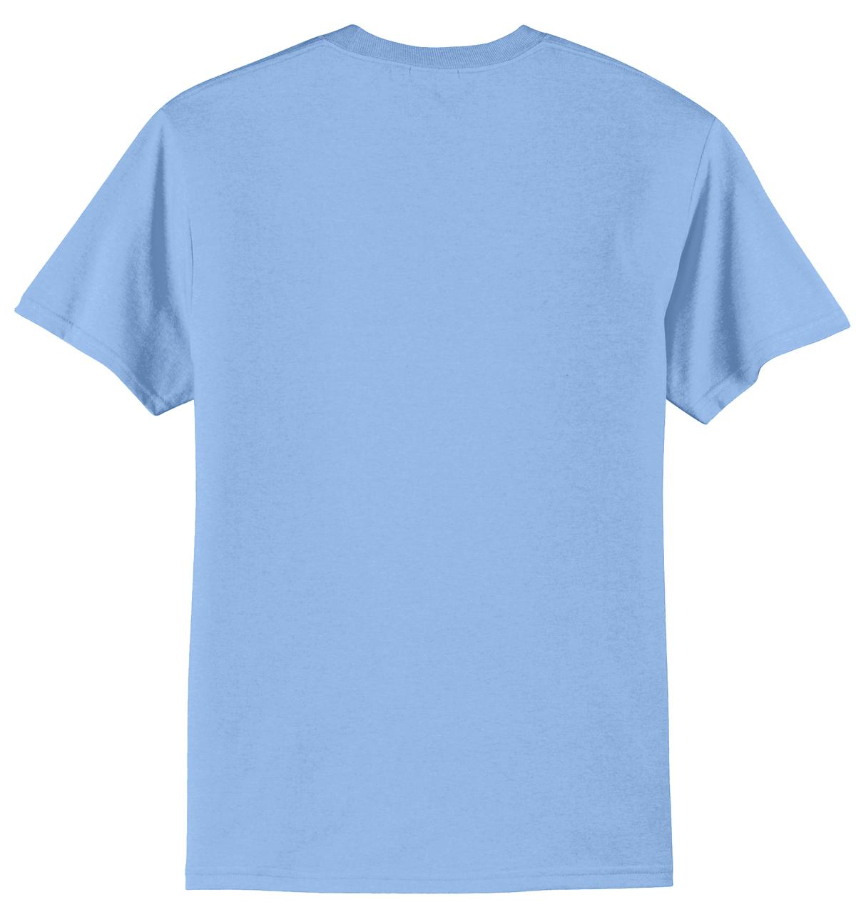 Port & Co Core Blend Tee - Light Blue