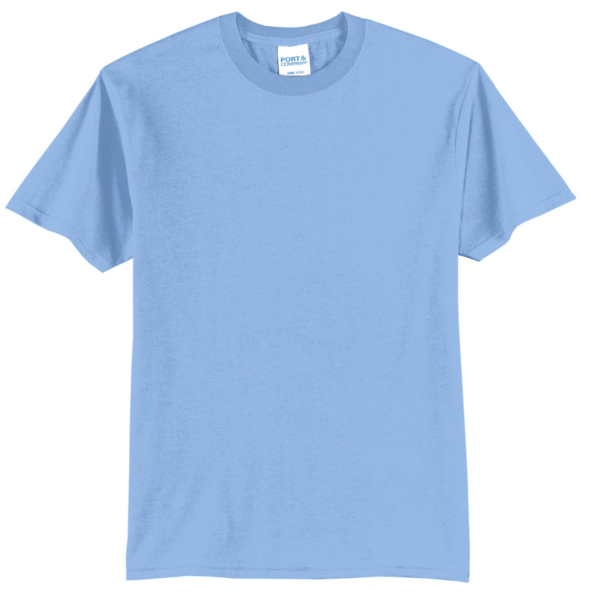 Port & Co Core Blend Tee - Light Blue