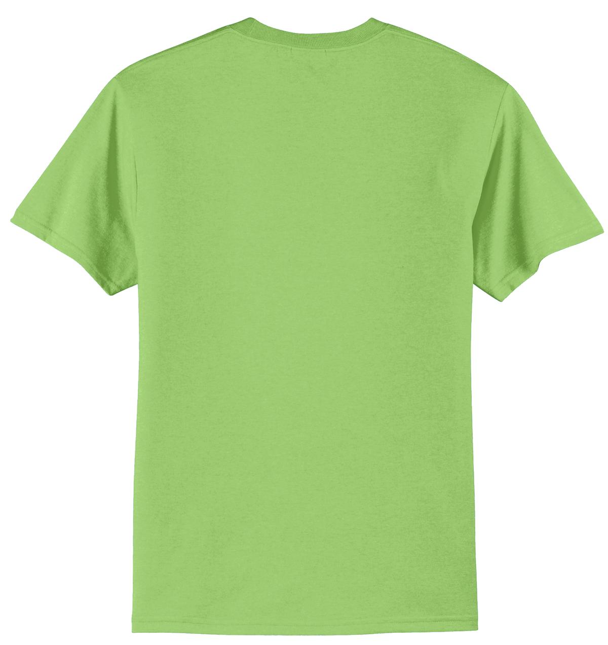 Port & Co Core Blend Tee - Lime
