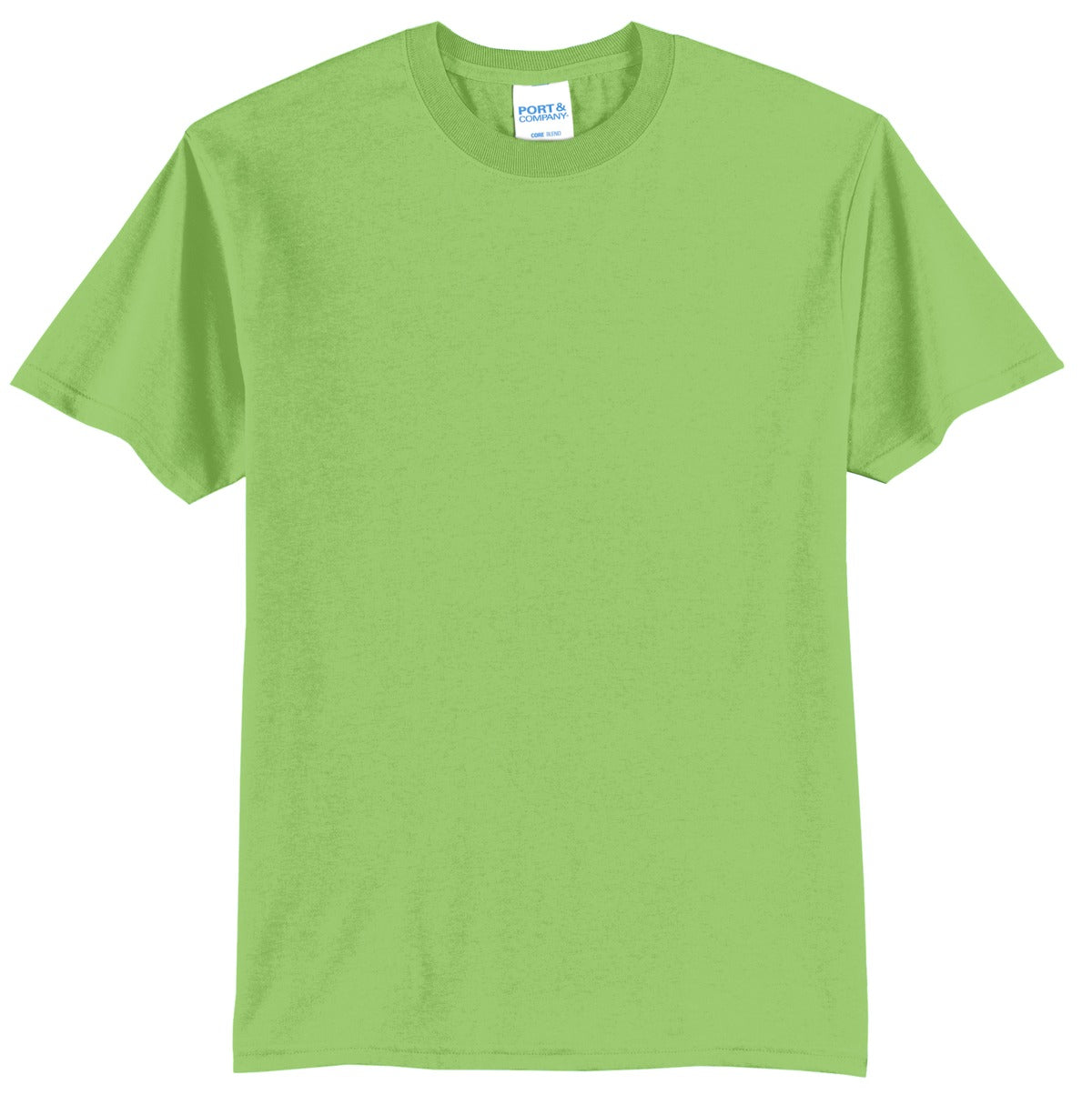 Port & Co Core Blend Tee - Lime