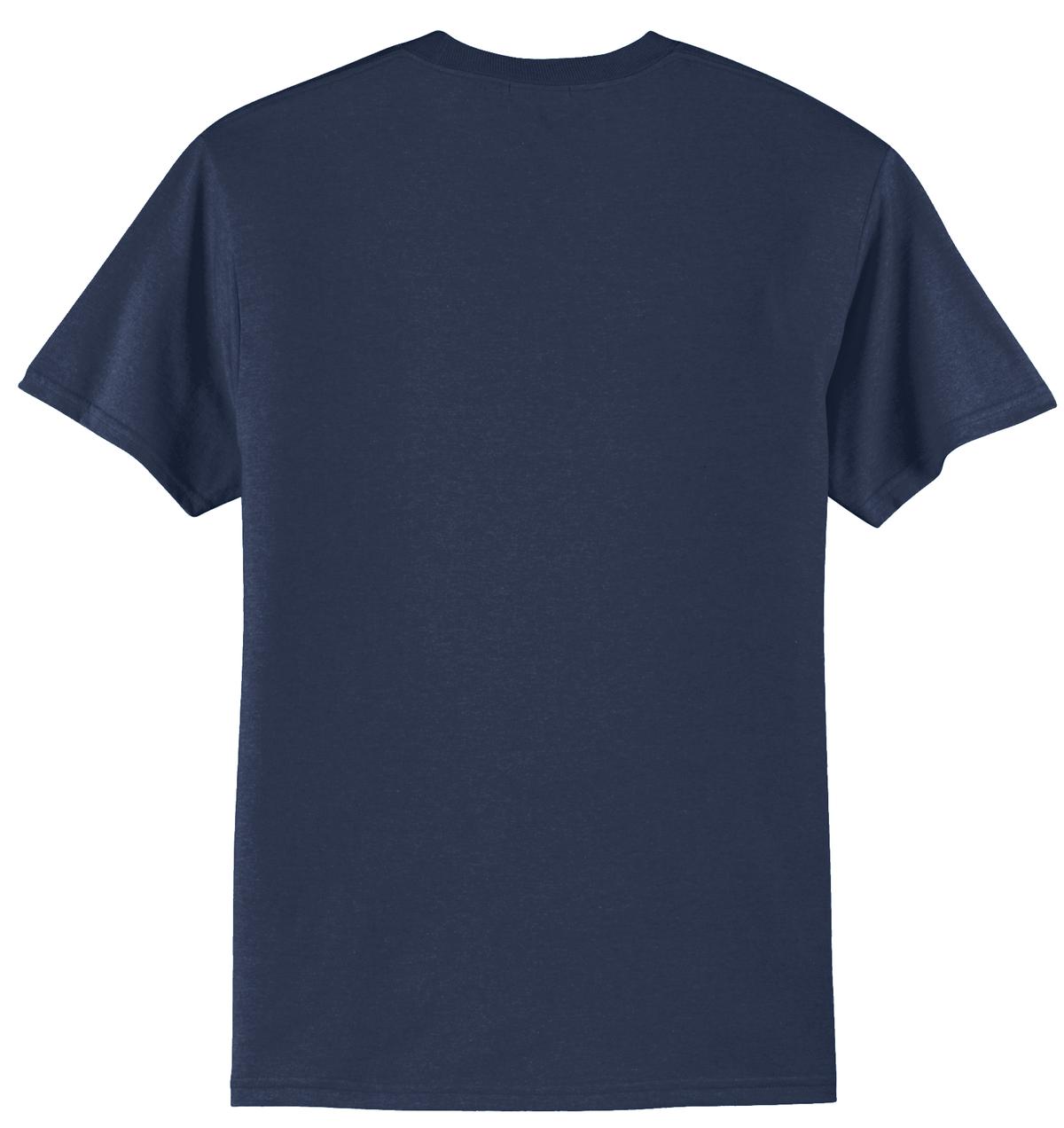 Port & Co Tall Core Blend Tee - Navy