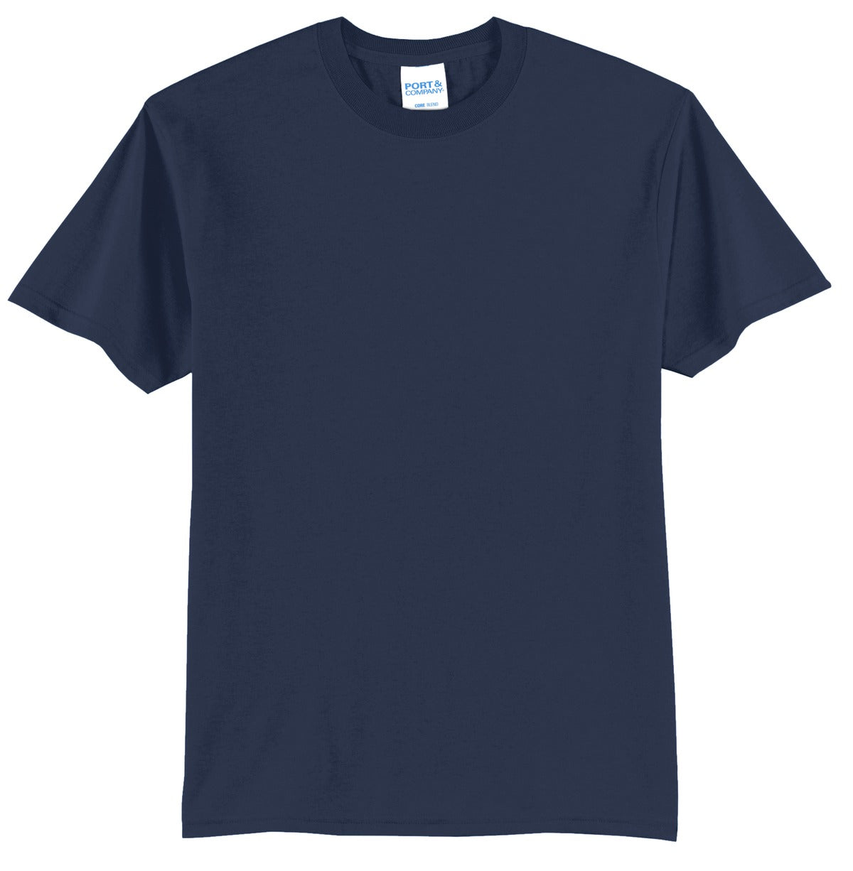 Port & Co Core Blend Tee - Navy