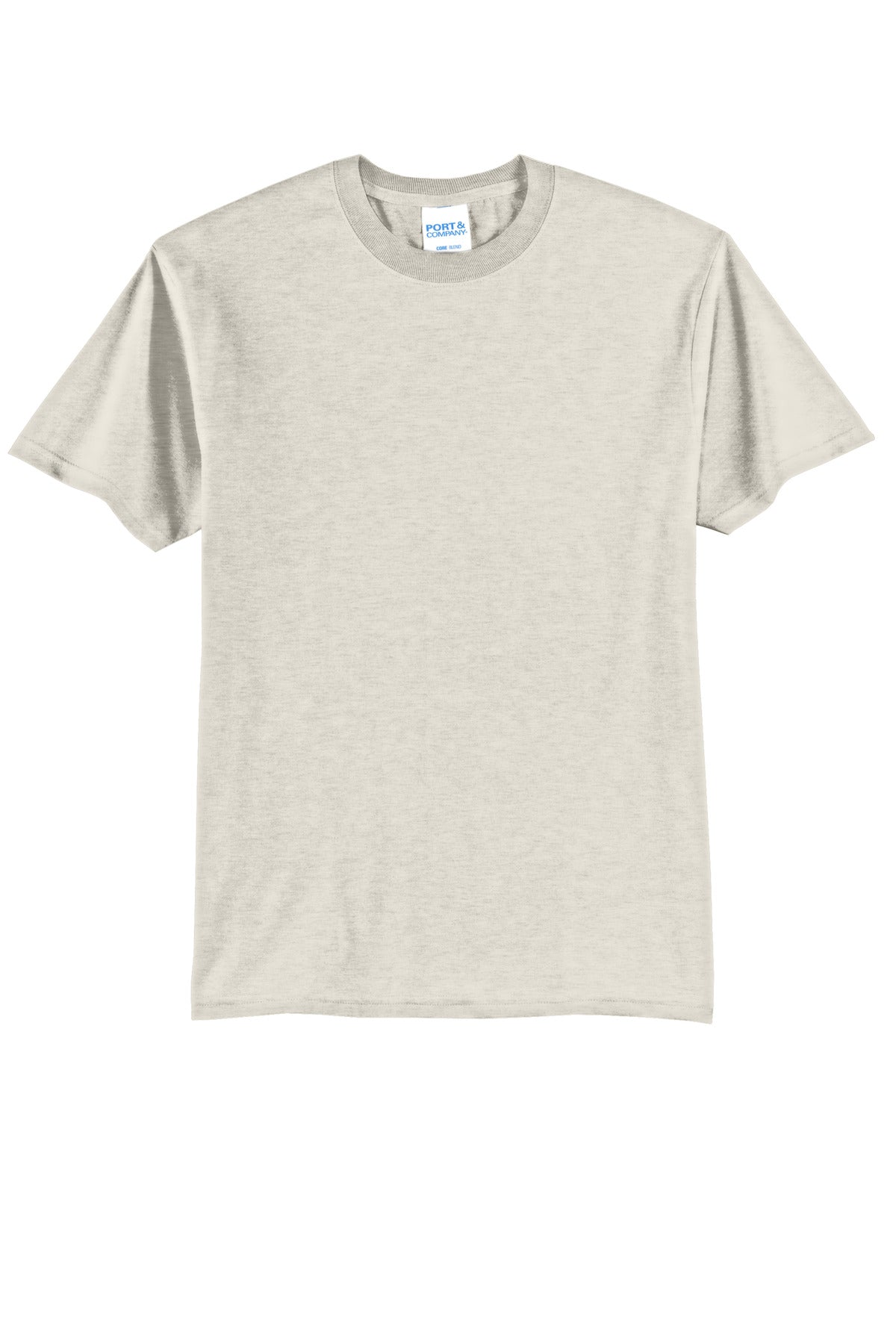 Port & Co Core Blend Tee - Oatmeal Heather