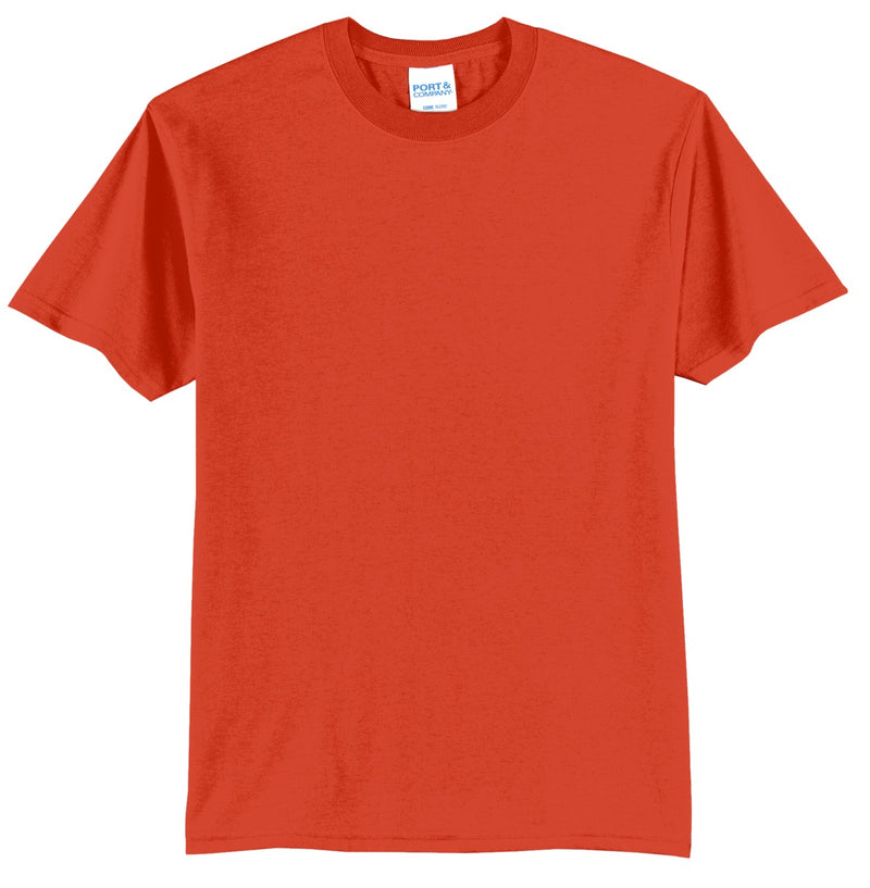 Port & Co Core Blend Tee - Orange