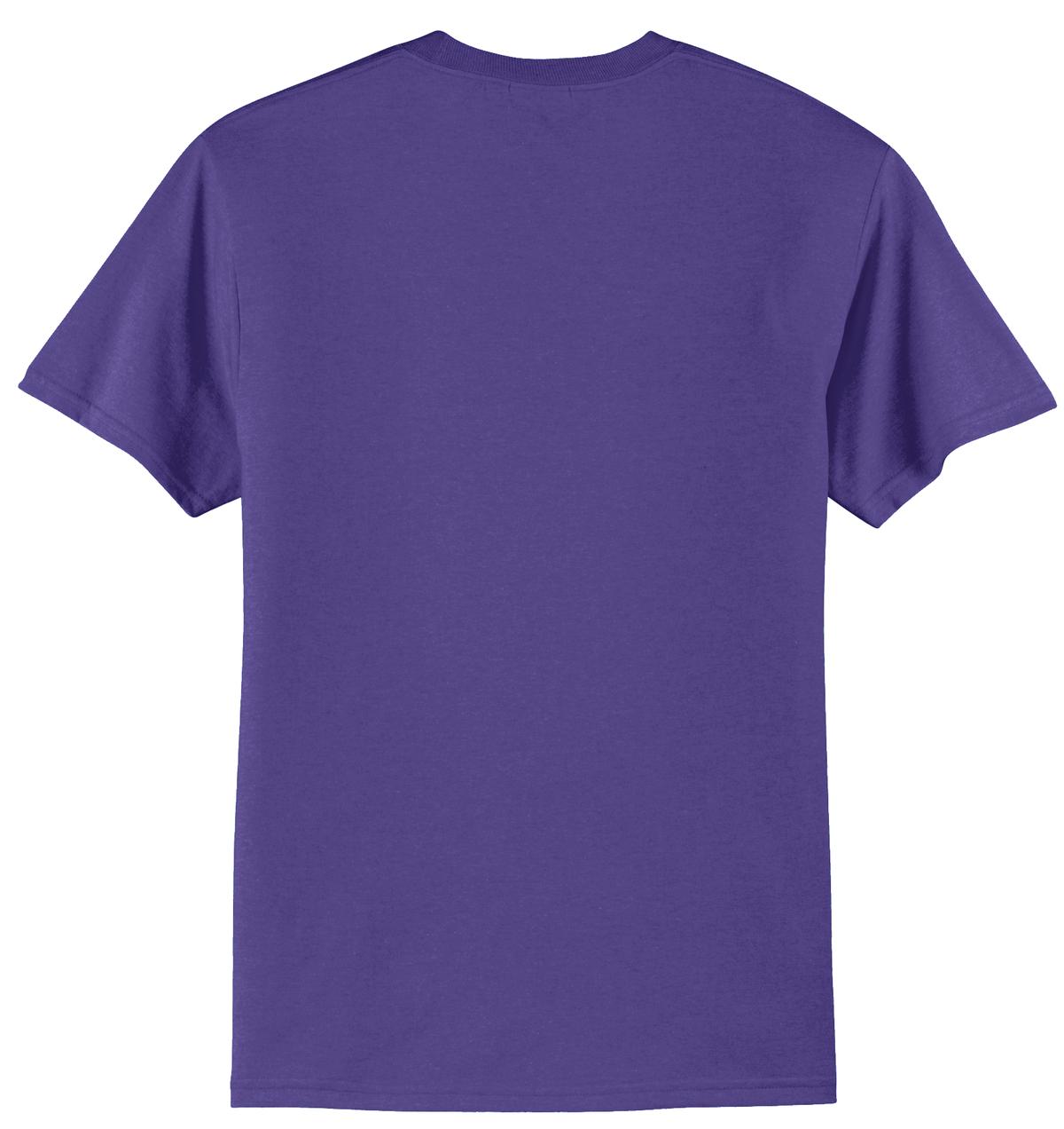 Port & Co Core Blend Tee - Purple
