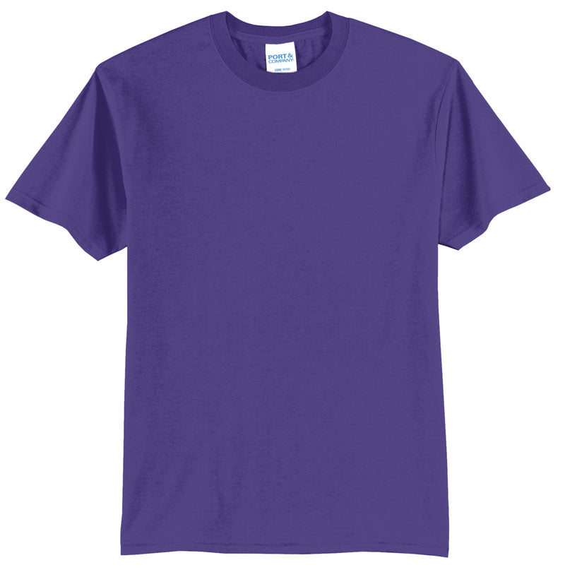 Port & Co Core Blend Tee - Purple