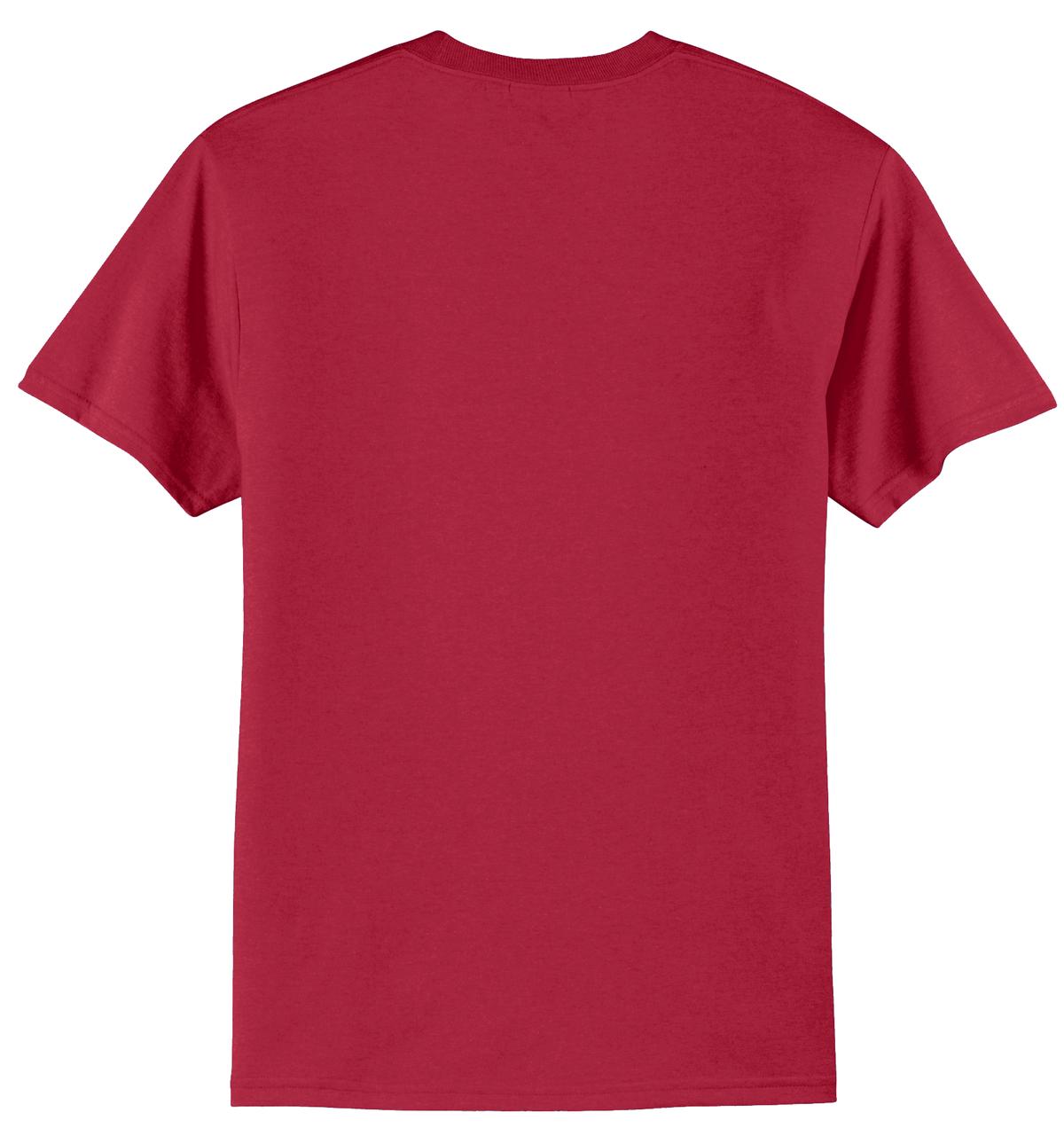 Port & Co Core Blend Tee - Red