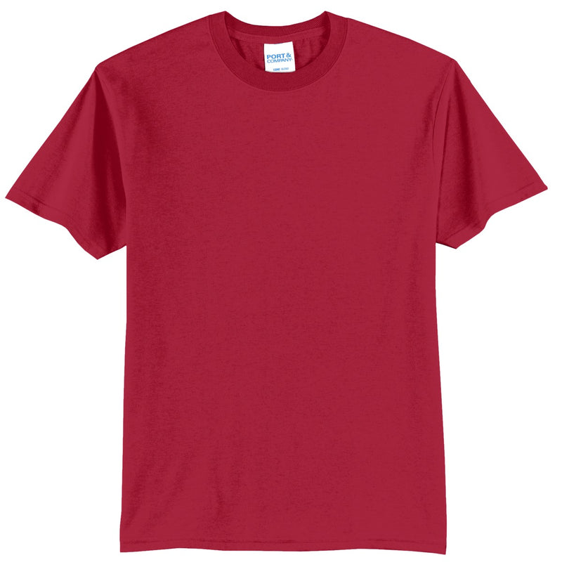 Port & Co Core Blend Tee - Red