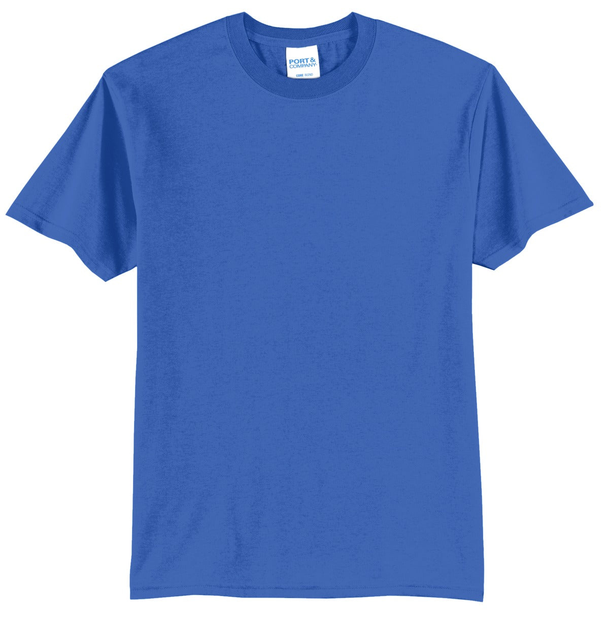 Port & Co Tall Core Blend Tee - Royal