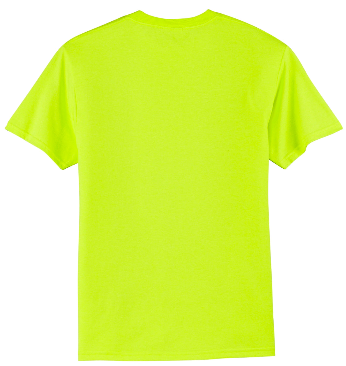 Port & Co Tall Core Blend Tee - Safety Green