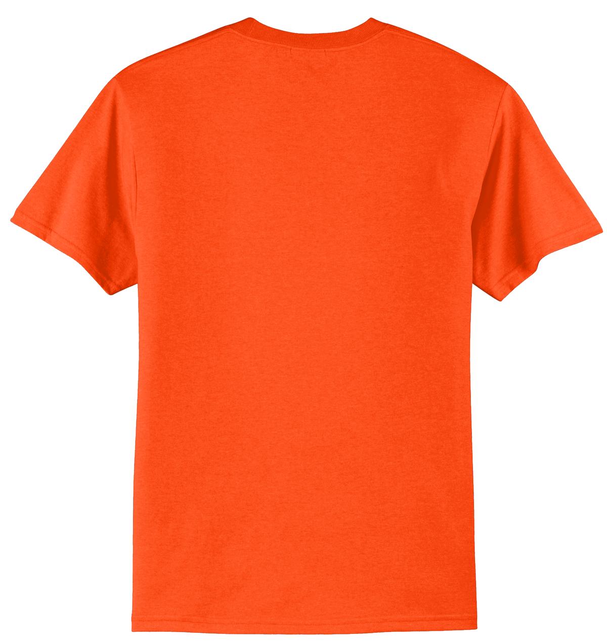 Port & Co Core Blend Tee - Safety Orange