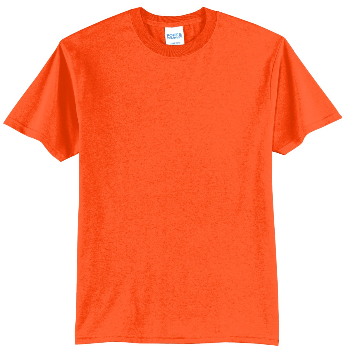 Port & Co Core Blend Tee - Safety Orange