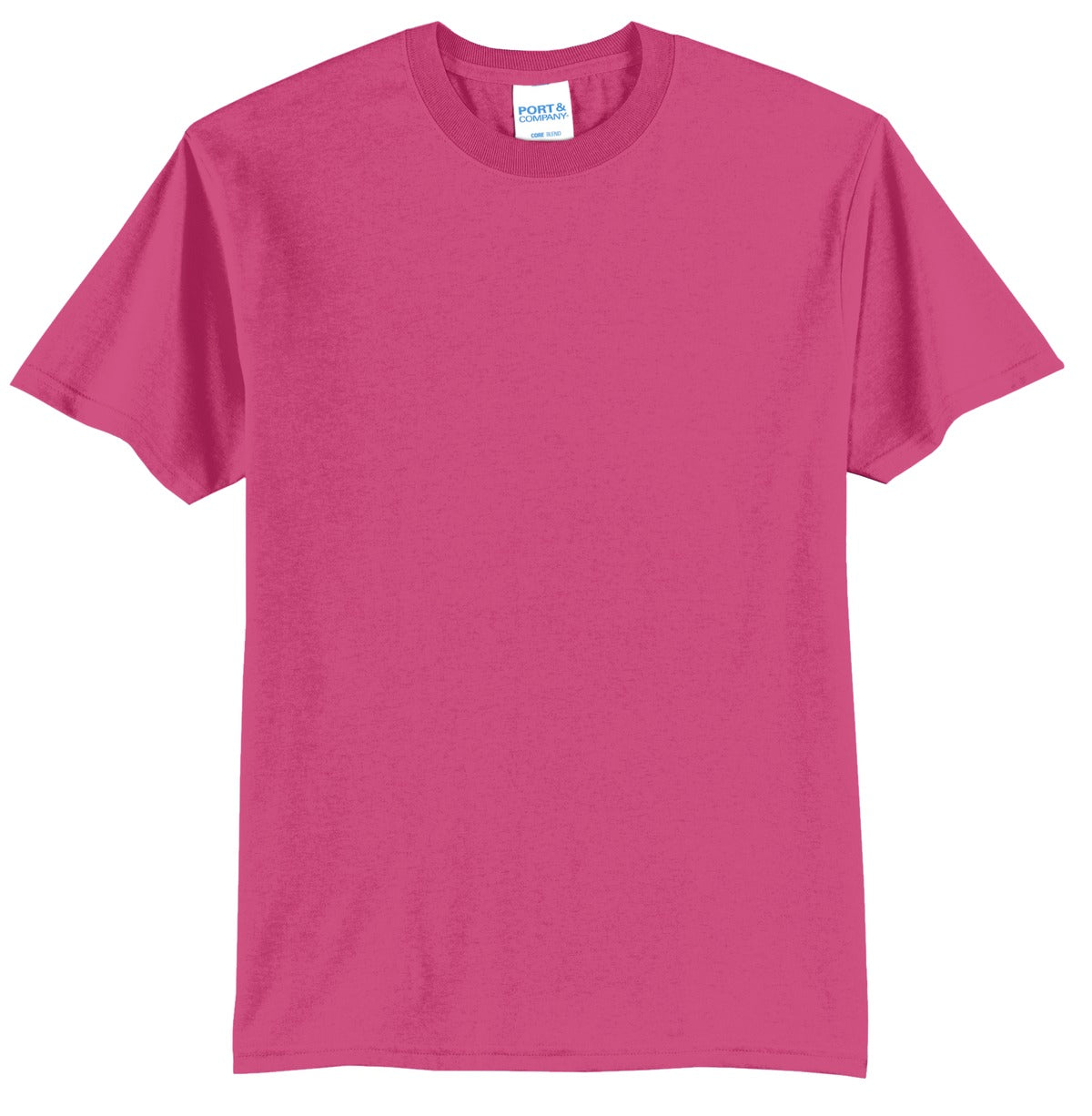 Port & Co Core Blend Tee - Sangria
